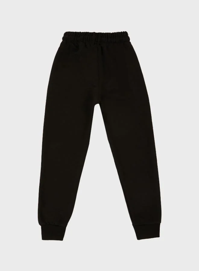 ليلا سروال رياضي قطني ليلى بقصة عادية للأولاد